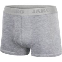 JAKO Herren Boxershort Premium 2er Pack, Größe XXL in Grau