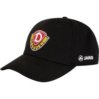 JAKO Herren Fan-Kopfbedeckung Dynamo Dresden Cap Basic, Größe ONE SIZE in Schwarz