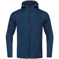 JAKO Herren Freizeitjacke Challenge mit Kapuze, Größe 3XL in Blau