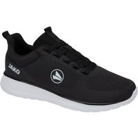 JAKO Herren Freizeitschuhe Sneaker Team Mesh, Größe 42 in Schwarz