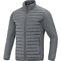 JAKO Herren Hybridjacke Premium, Größe XXXL in Grau