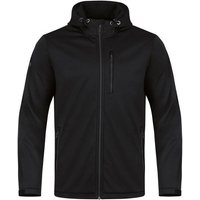 JAKO Herren Jacke Softshelljacke Premium, Größe L in Schwarz