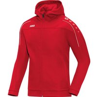 JAKO Herren Kapuzenjacke Classico, Größe XL in Rot