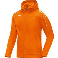 JAKO Herren Kapuzenjacke Classico, Größe 3XL in Orange