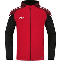JAKO Herren Kapuzenjacke Performance, Größe L in Schwarz