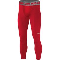 JAKO Herren Long Tight Compression 2.0, Größe S in Rot