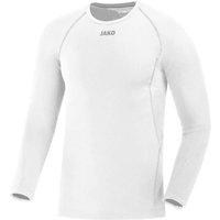 JAKO Herren Longsleeve Compression 2.0, Größe XL in Weiß