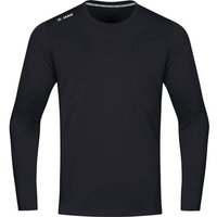 JAKO Herren Longsleeve Run 2.0, Größe XL in Schwarz