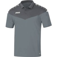 JAKO Herren Polo Champ 2.0, Größe XXL in Grau
