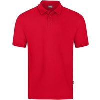 JAKO Herren Polo Polo Doubletex, Größe S in Rot