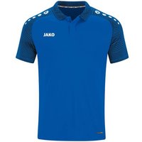 JAKO Herren Polo Polo Performance, Größe S in Blau