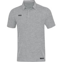 JAKO Herren Polo Premium Basics, Größe L in Grau