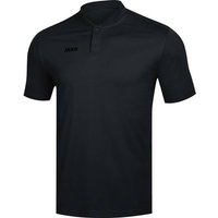 JAKO Herren Polo Prestige, Größe L in Schwarz