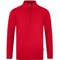 JAKO Herren Pullover Ziptop Doubletex, Größe 3XL in Rot