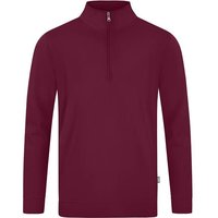 JAKO Herren Pullover Ziptop Doubletex, Größe 5XL in Rot