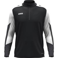 JAKO Herren Pullover Ziptop Dynamic, Größe S in Schwarz