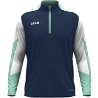 JAKO Herren Pullover Ziptop Dynamic, Größe S in Blau