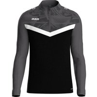 JAKO Herren Pullover Ziptop Iconic, Größe XL in Schwarz