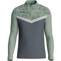 JAKO Herren Pullover Ziptop Iconic, Größe XL in Grau