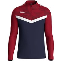 JAKO Herren Pullover Ziptop Iconic, Größe L in Schwarz