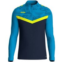 JAKO Herren Pullover Ziptop Iconic, Größe XXL in Blau