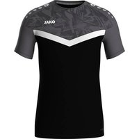 JAKO Herren Shirt T-Shirt Iconic, Größe 4XL in Schwarz
