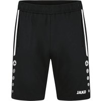 JAKO Herren Shorts Trainingsshort Allround, Größe 3XL in Schwarz