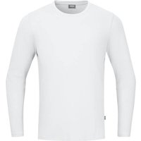 JAKO Herren Sweatshirt Longsleeve Organic, Größe XL in Weiß