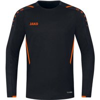 JAKO Herren Sweatshirt Sweat Challenge, Größe S in Schwarz