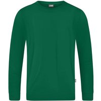 JAKO Herren Sweatshirt Sweat Doubletex, Größe M in Grün