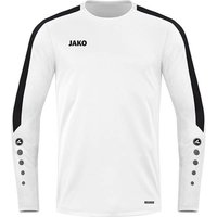 JAKO Herren Sweatshirt Sweat Power, Größe M in Weiß