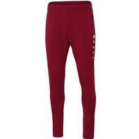 JAKO Herren Trainingshose Premium, Größe M in Rot