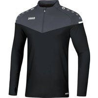JAKO Herren Ziptop Champ 2.0, Größe S in Schwarz