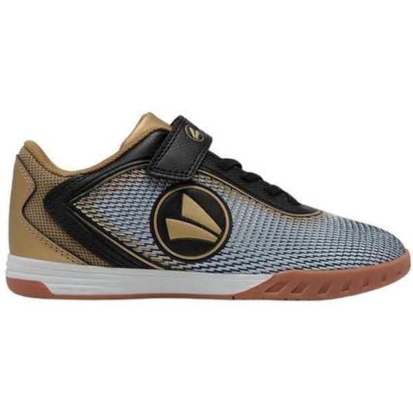 Jako J-SI Course EV (Indoor Training/Hallentraining) schwarz/gold Jungen Fußballschuh