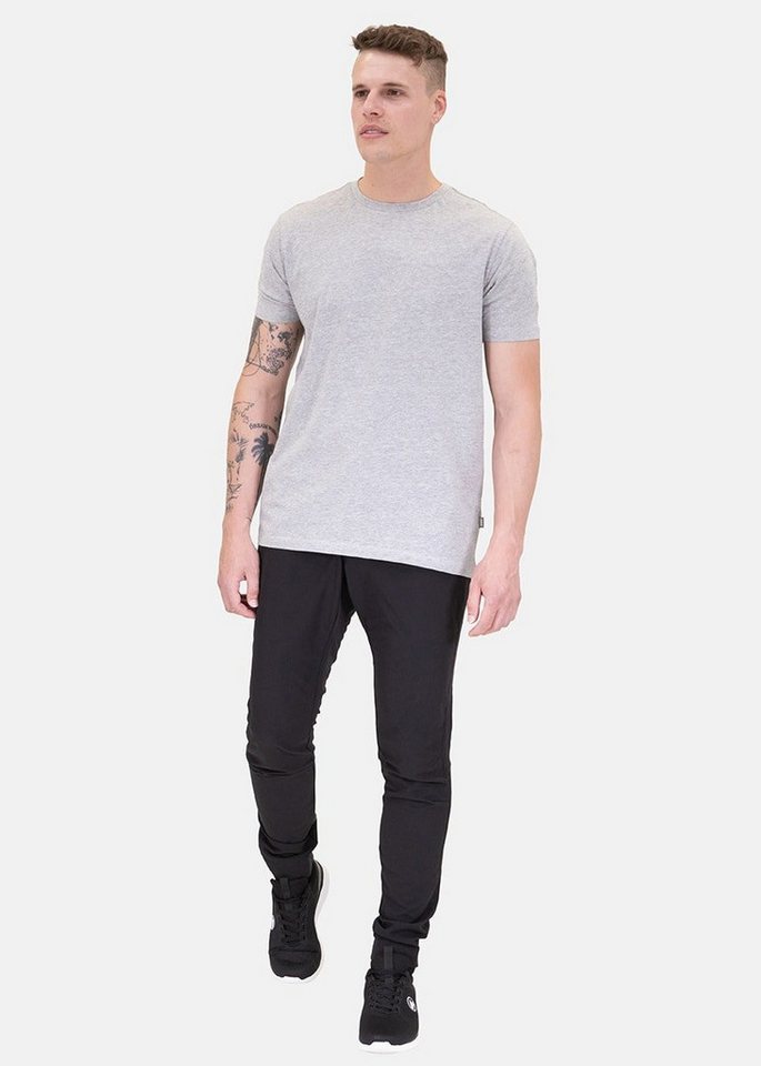 Jako Jogginghose Freizeithose Casual (elastisches Material) lang schwarz Herren – Bild 3 von 5
