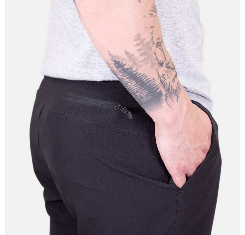 Jako Jogginghose Freizeithose Casual (elastisches Material) lang schwarz Herren – Bild 5 von 5