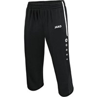 JAKO Kinder 3/4 Trainingsshort Active, Größe 128 in Schwarz