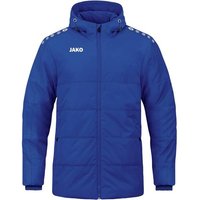 JAKO Kinder Coachjacke One mit Kapuze, Größe 164 in Blau