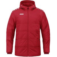 JAKO Kinder Coachjacke One mit Kapuze, Größe 152 in Rot