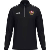 JAKO Kinder Dynamo Dresden Ziptop One, Größe 128 in Schwarz