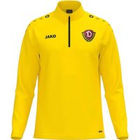 JAKO Kinder Dynamo Dresden Ziptop One, Größe 128 in Gelb