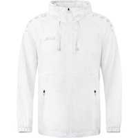 JAKO Kinder Jacke Lightweightjacke Flow, Größe 152 in Weiß