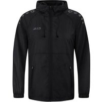 JAKO Kinder Jacke Lightweightjacke Flow, Größe 140 in Schwarz