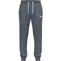 JAKO Kinder Jogginghose One Cotton mit Bündchen, Größe 116 in Grau