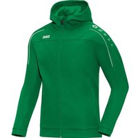 JAKO Kinder Kapuzenjacke Classico, Größe 140 in Grün