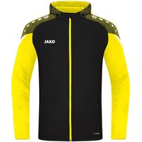 JAKO Kinder Kapuzenjacke Performance, Größe 152 in Schwarz