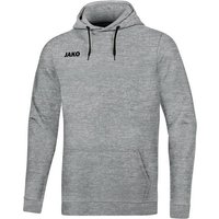 JAKO Kinder Kapuzensweat Base, Größe 128 in Grau