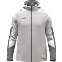 JAKO Kinder Kapuzensweat Kapuzenjacke Dynamic, Größe 152 in Silber