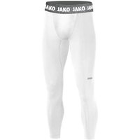 JAKO Kinder Long Tight Compression 2.0, Größe 140 in Weiß