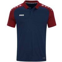 JAKO Kinder Polo Polo Performance, Größe 140 in Blau